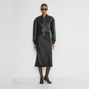 Aritzia babaton midi slip skirt